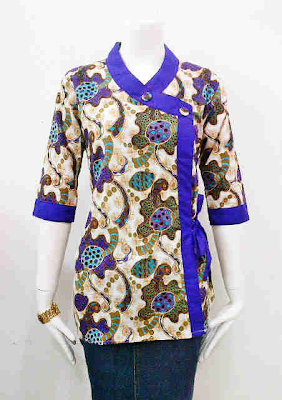 Model Baju Batik Resmi Wanita Terbaru