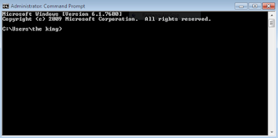 open command prompt