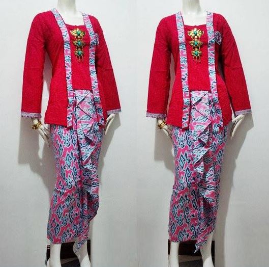 10 Model  Baju  Batik  Kombinasi  Embos  Terbaru 2019