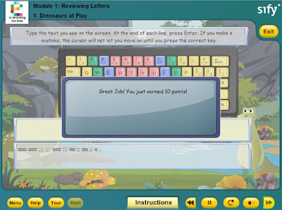 e-learning typing