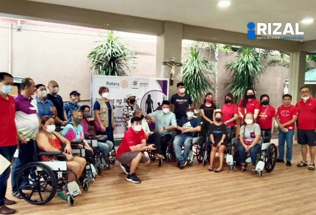 Gulong ng Buhay Wheelchair Donation Project in Taytay launched