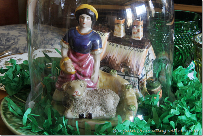 Irish Girl for St. Pat's Day Table