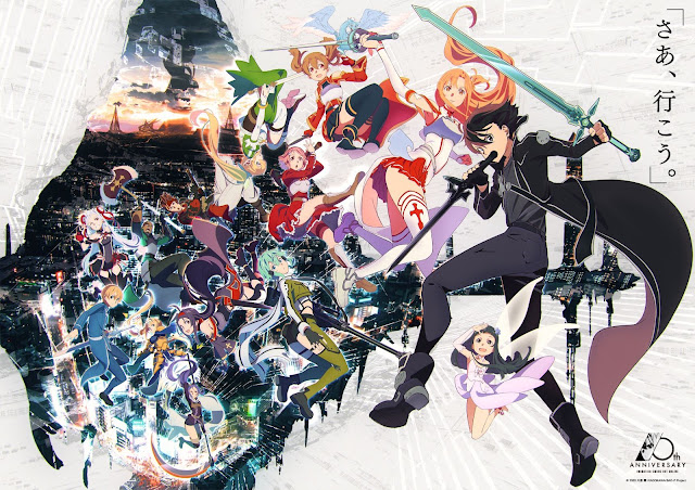 Sword Art Online Anime Reveals 10th Anniversary Visual
