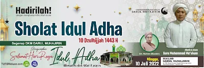 Banner Sholat Idul Adha CDR PSD