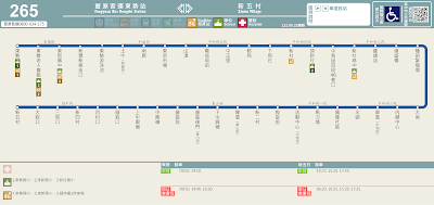 265路　豐原客運東勢站－新社高中－新五村