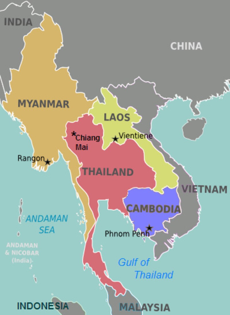 ANTHROPOLOGY OF ACCORD: Map on Monday: SOUTHEAST ASIA