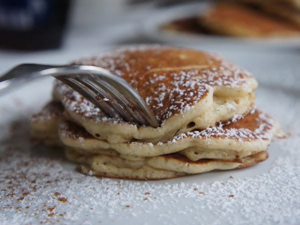 REZEPT: glutenfreie Apfel-Zimt Pancakes