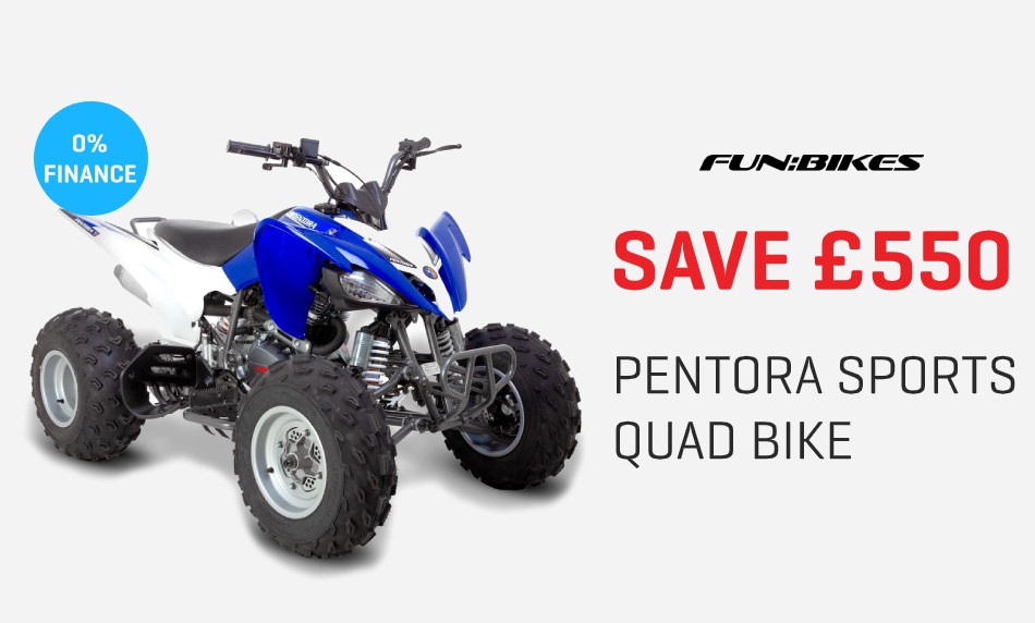 Save £550 Pentora Sports Quad Bike