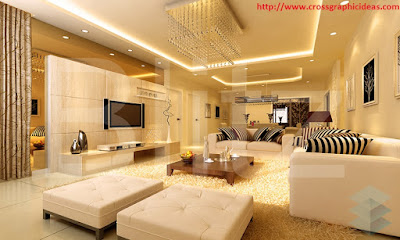  3d Interior Designing Innovative Design Rendering