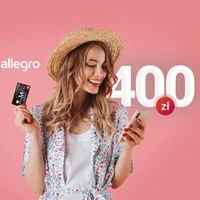 Bon Allegro o wartości 400 zł za kartę kredytową Mastercard w Banku Millennium