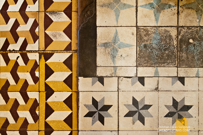 Floor Tiles of Santa Maria Church in Ilocos Sur