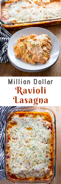 Million Dollar Ravioli Lasagna