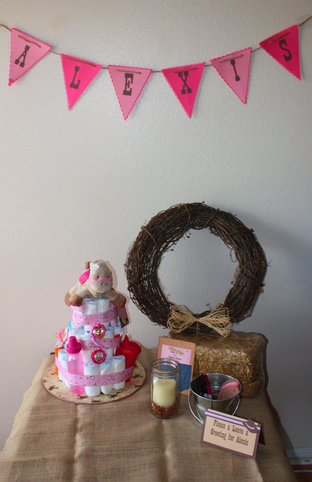 Christy Robbins: Cowgirl Baby Shower