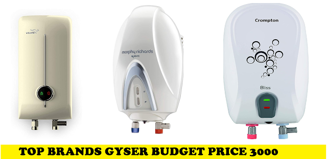 top 5 best Instant water heater geyser india under 3000(budget price)