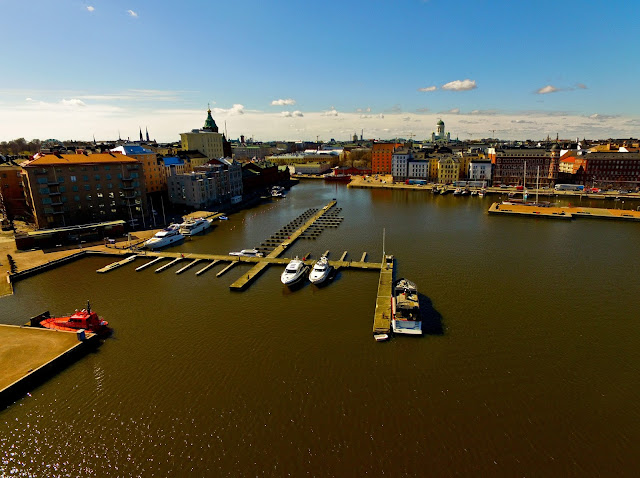 Drone Namibia in Helsinki, Finland - aerial photos