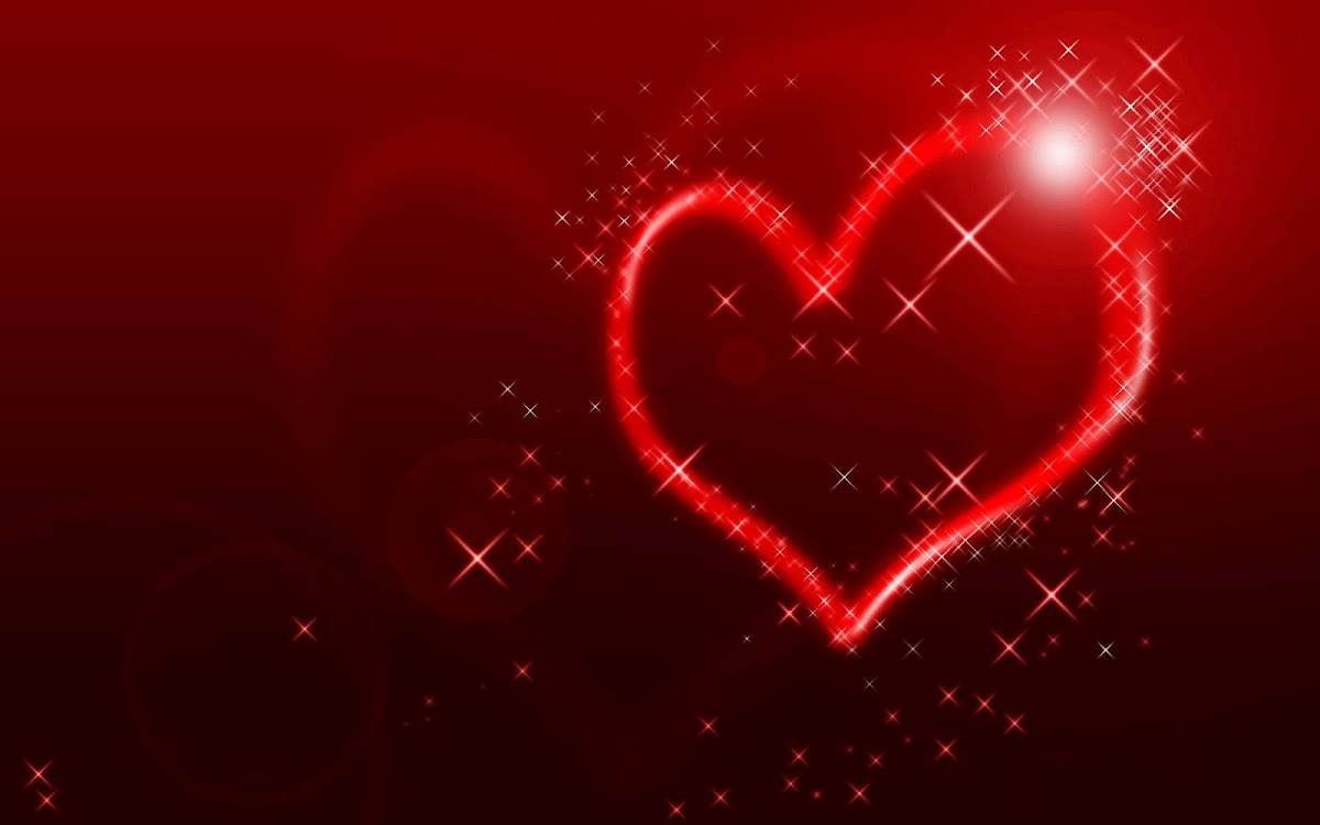Red Heart Widescreen Wallpaper