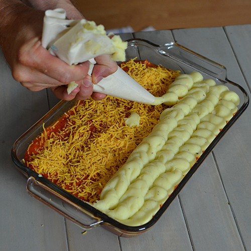 Fire Roasted Meatloaf Casserole