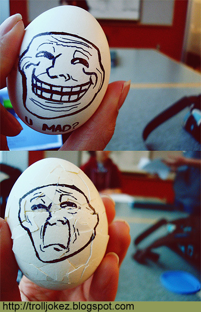 Troll Face egg