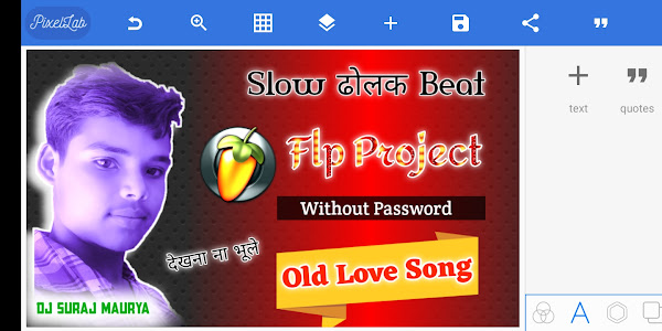 Pixellab New Style Poster Diganing Thumbnail Plp Project File Free Download