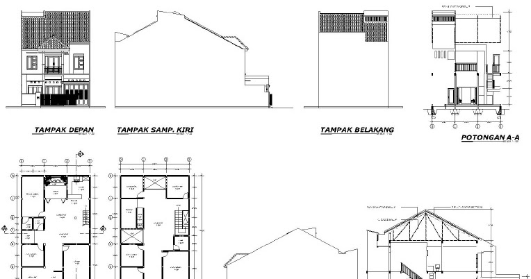 gambar rumah tampak samping<br />