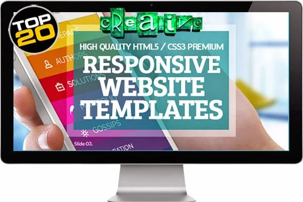 20 Most Popular Creative Portfolio HTML5 / CSS3 Responsive Website Templates