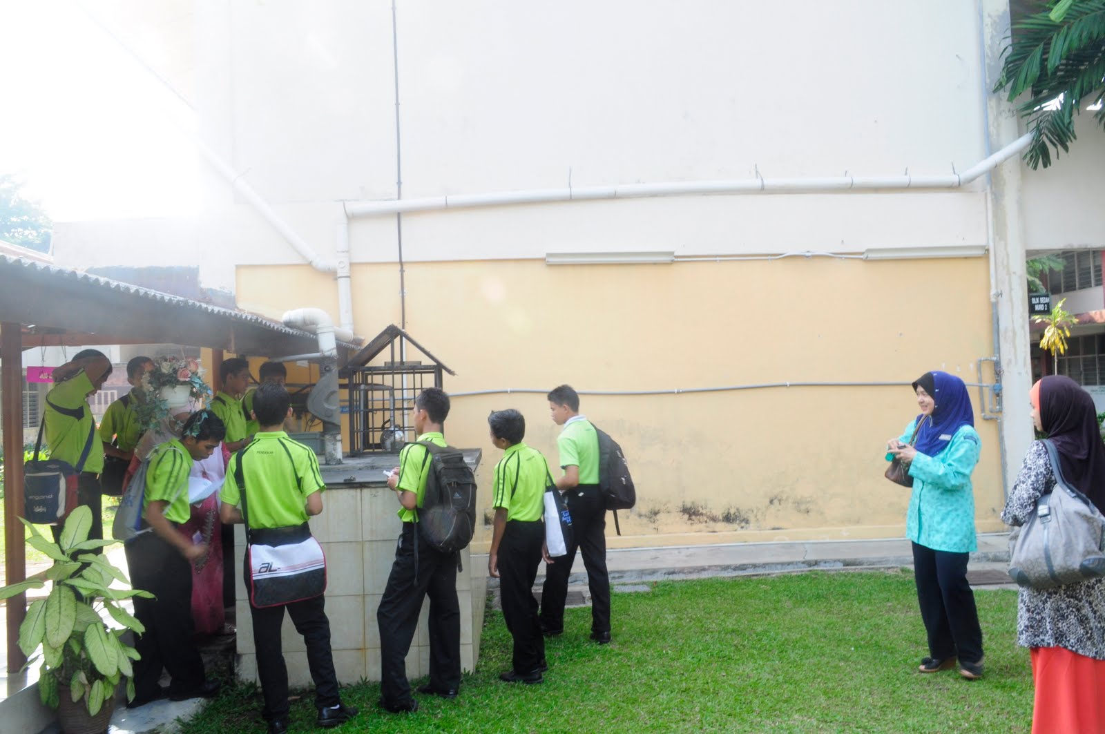 Lawatan Sambil Belajar "Rain water Harvest System" SMK (P 