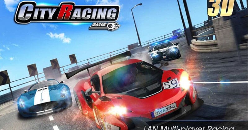 تحميل لعبة سيارات سباق جديدة City Racing 3d للكمبيوتر والموبايل