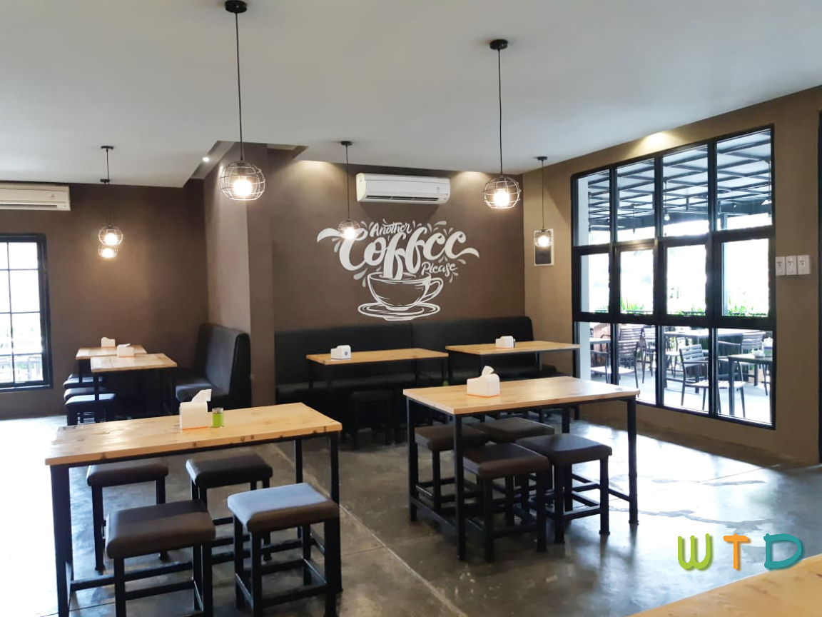 Desain Interior Cafe Coffee Shop Lampung