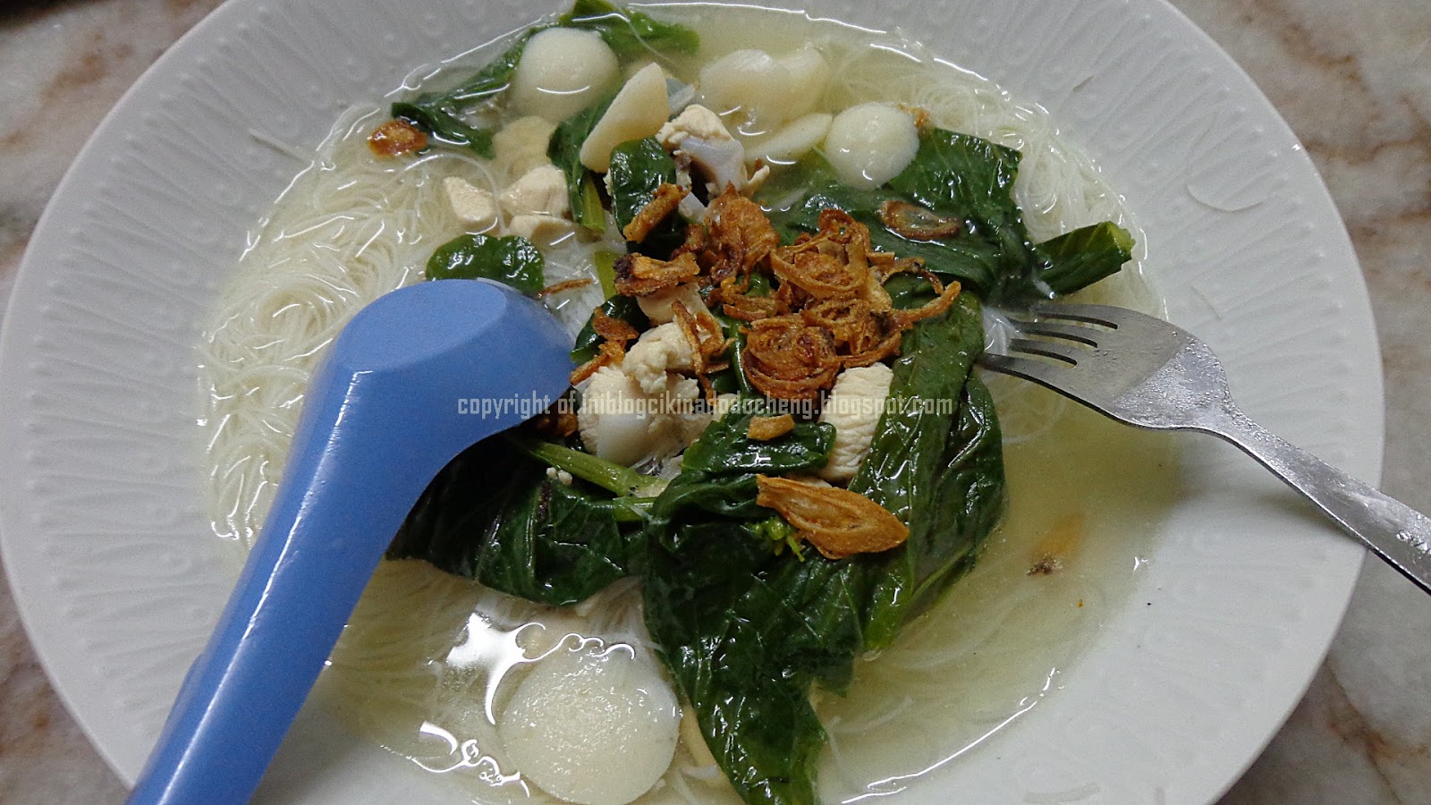 Open Minda: Resepi - Bihun sup Sytle Chinese { step by 