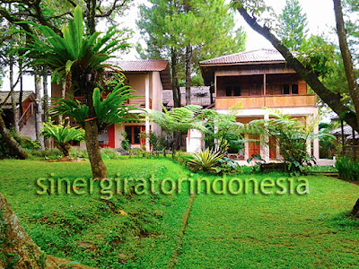 villa sukabumi luas besar kolam renang