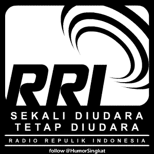 DP HUT RRI Logo Radio Republik Indonesia  DP BBM Animasi GIF
