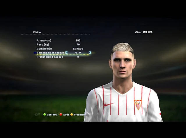 Erick Lamela Face For PES 2013