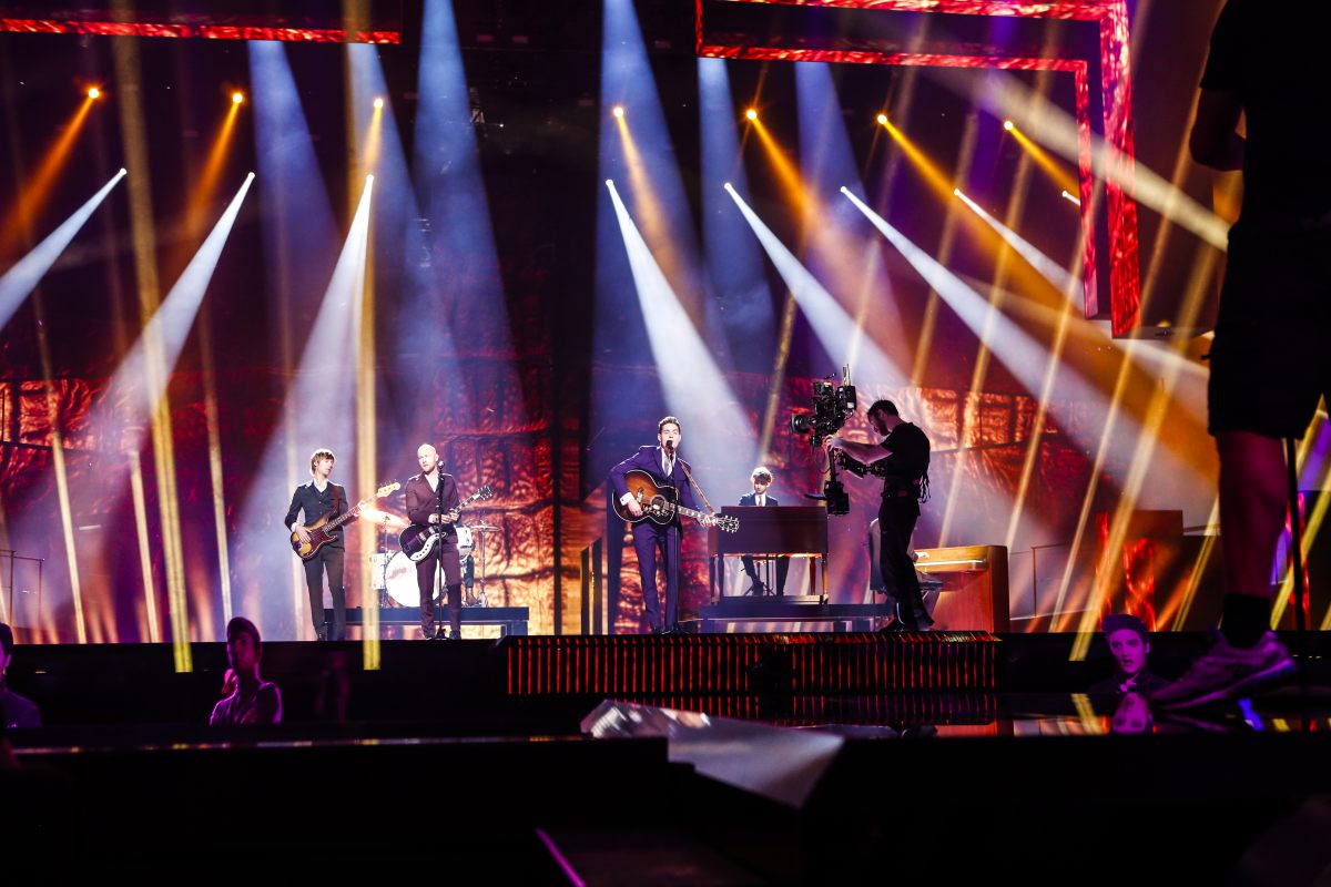 Primer ensayo de Holanda en Eurovisión 2016