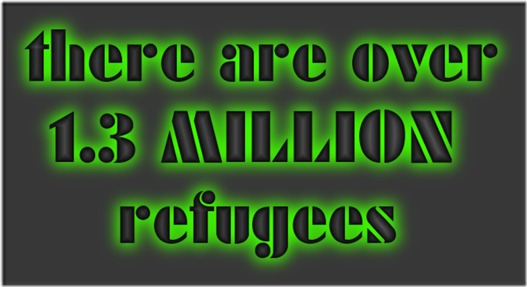 1.3 million refugees-SV