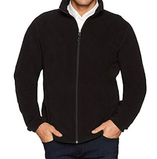 Amazon Essentials Men's Full-Zip Polar Fleece Jacket