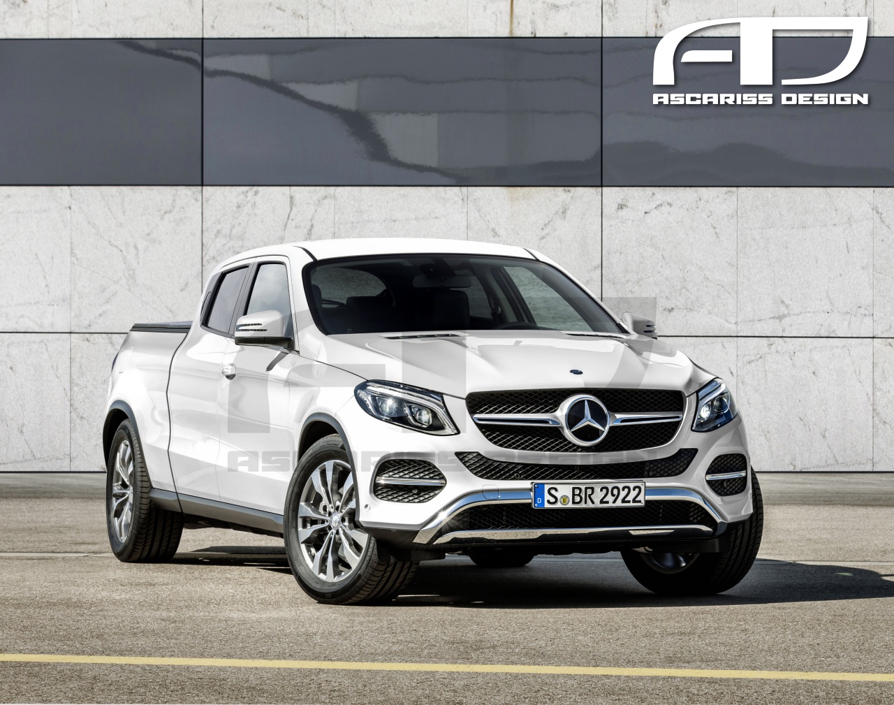 Mercedes-Benz GLE based Pickup