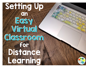 Setting Up an Easy Virtual Classroom | Apples to Applique