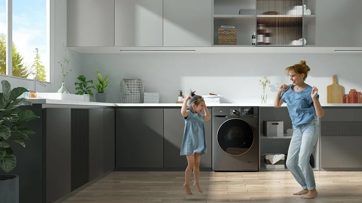 Smart Washing, Soft Caring for mom with TCL's new C20 Front Load Washing Machine