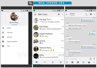 BBM MOD White Ios V3.0.0.18 Apk 