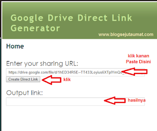 Cara Membuat Link Download Google Drive