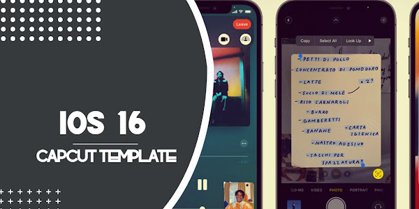 iOS 16 Features CapCut Template Free Link 2023  