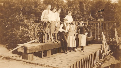 Helen Killeen Parker boat trip about 1919-21