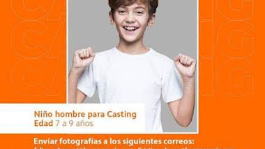 CASTING en BOGOTÁ: Se buscan NIÑOS entre 7 a 9 años para campaña publicitaria 
