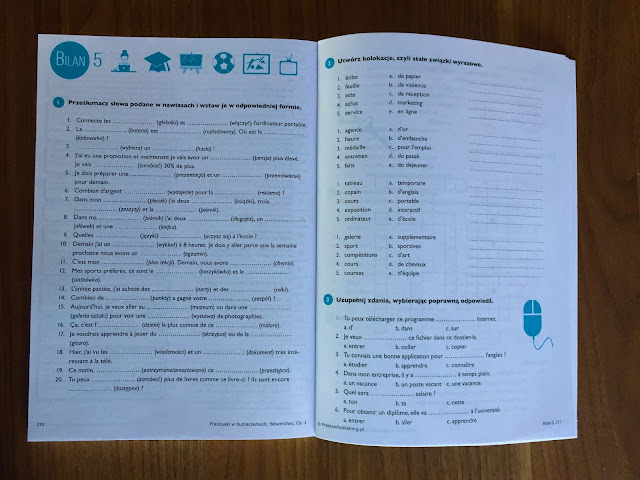 Recenzje #155 - przykładowe powtórzenie - Francuski przy kawie