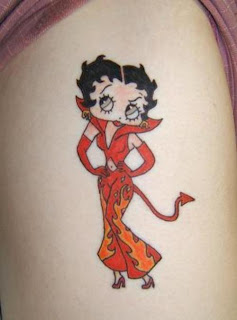 Cartoon Tattoo Design Picture Gallery - Cartoon Tattoo Ideas