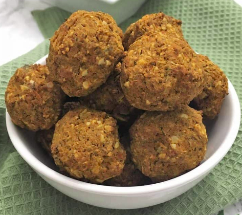 croquetas de lentejas y avena saludables al horno