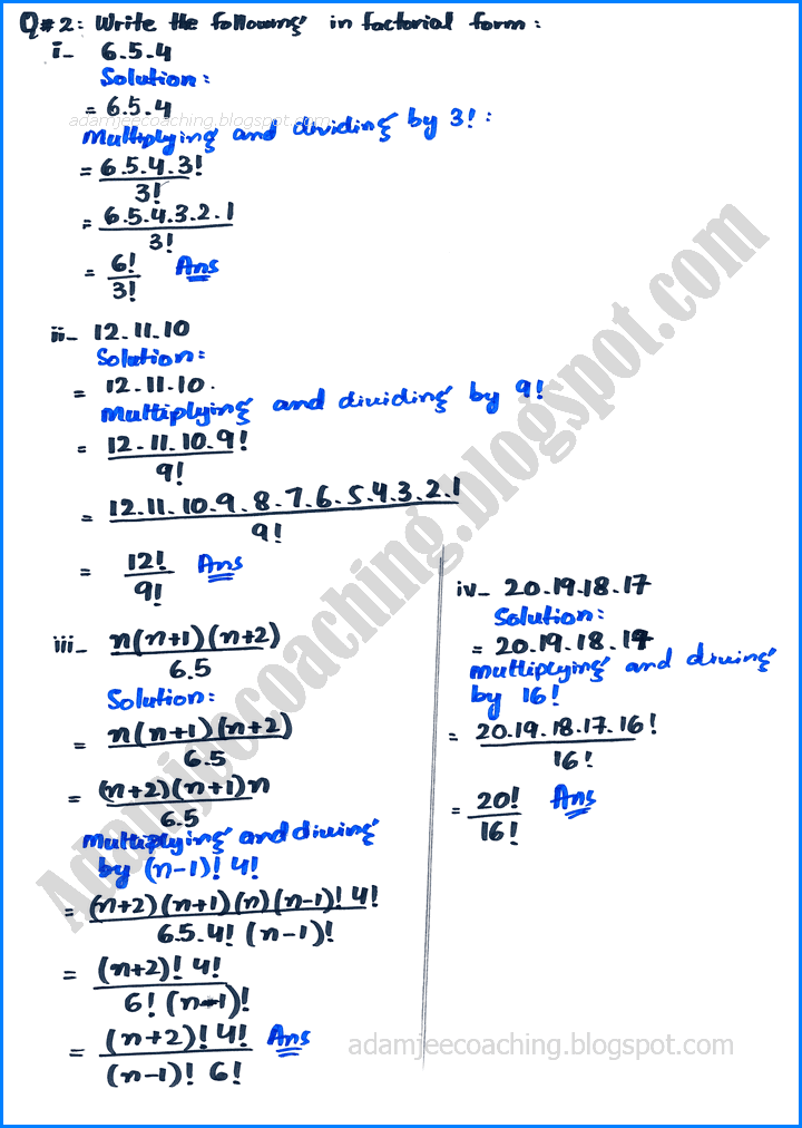 permutation-combination-and-probability-exercise-6-1-mathematics-11th