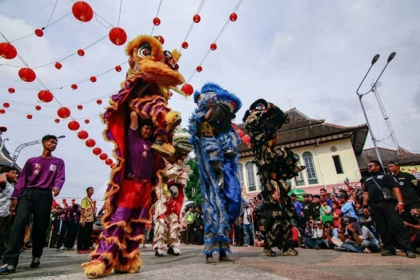 10 Perayaan Tahun Baru Imlek Paling Meriah di Indonesia