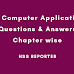 Plus Two Computer Application Focus Area Based Question Bank