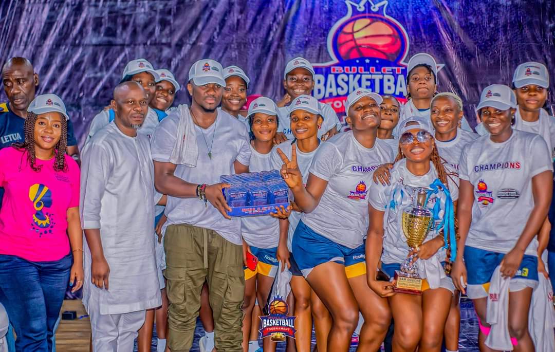 First Bank, November 2022, winners of the Sam Oguche Bullet basketball championship